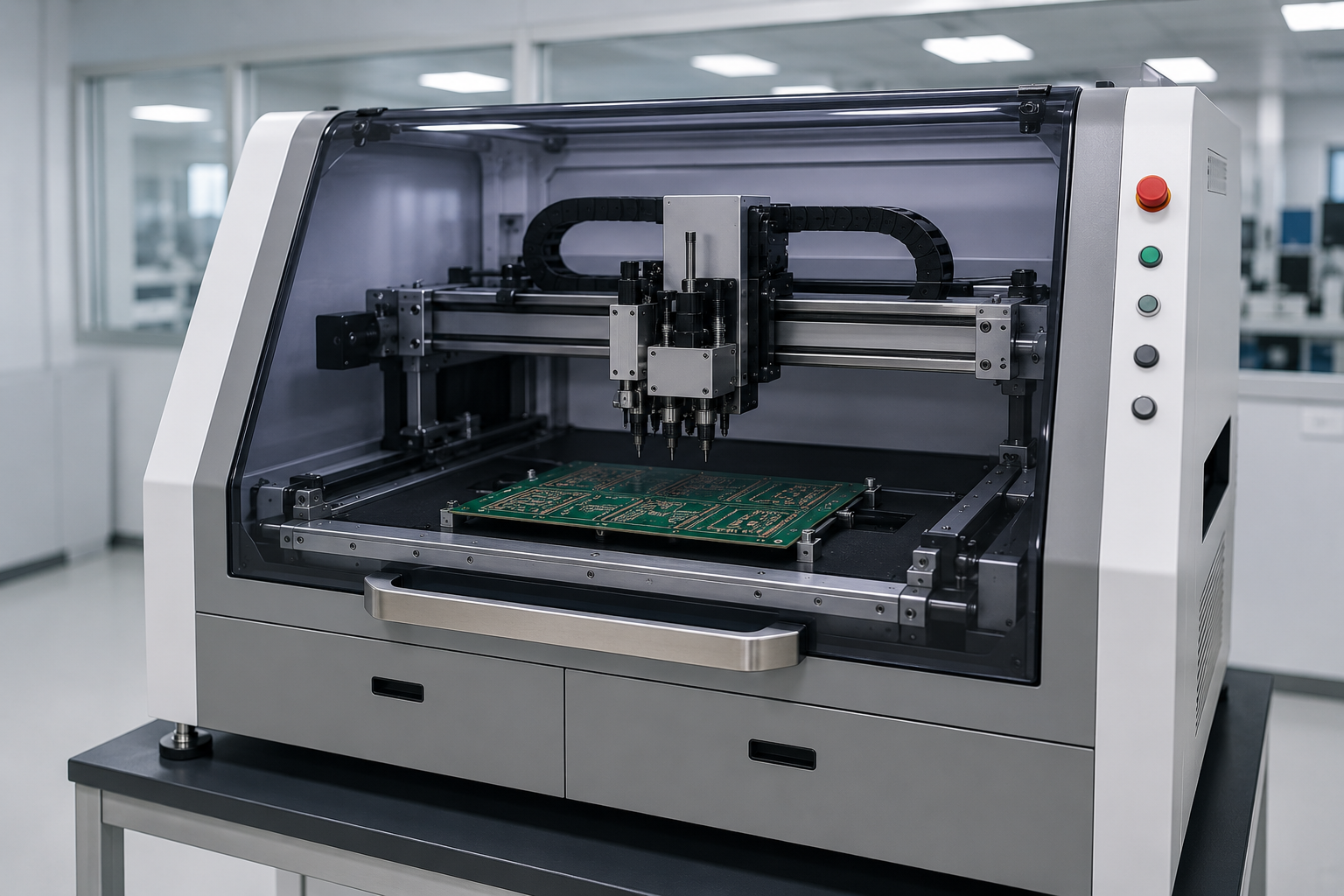 Automatic PCB Prototyping Machine